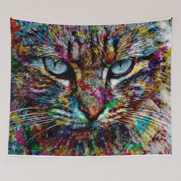 Item preview, Colorful Cat designed and sold by Daizyner.
