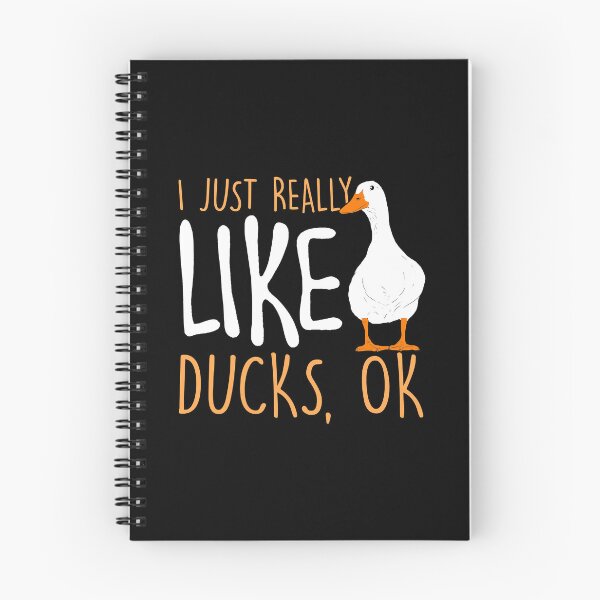 Item preview, I Just Really Like Ducks - Funny Duck  designed and sold by vincentalan.