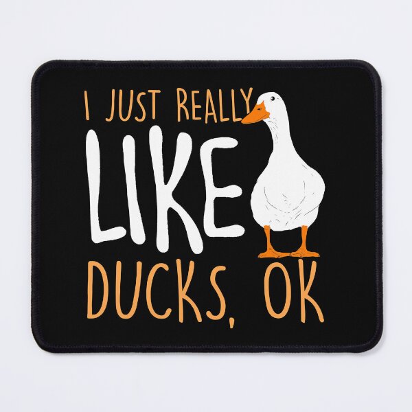 Item preview, I Just Really Like Ducks - Funny Duck  designed and sold by vincentalan.
