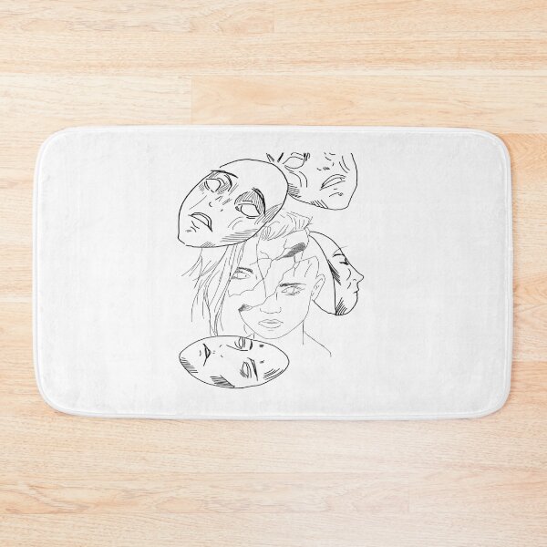 Item preview, Broken Mask in the Sad Mood  designed and sold by roseanger.