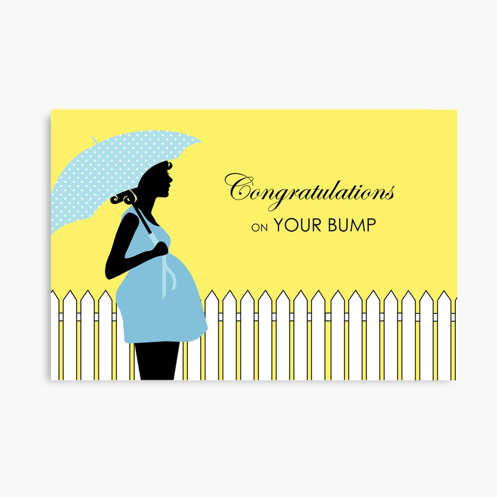 Congratulations on Your Bump Pregnancy