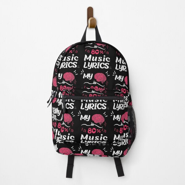 Item preview, My Brain is 80% Song Lyrics Music lovers gift designed and sold by Quotes ⭐⭐⭐⭐⭐.