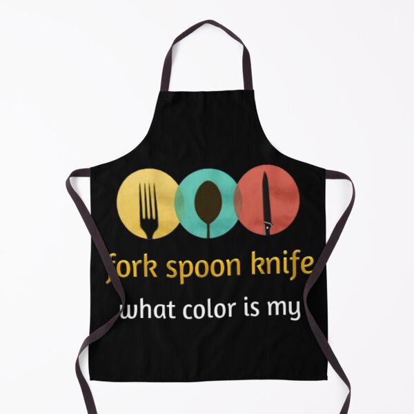 Item preview, fork spoon knife what color is my designed and sold by CreativeTouch1.