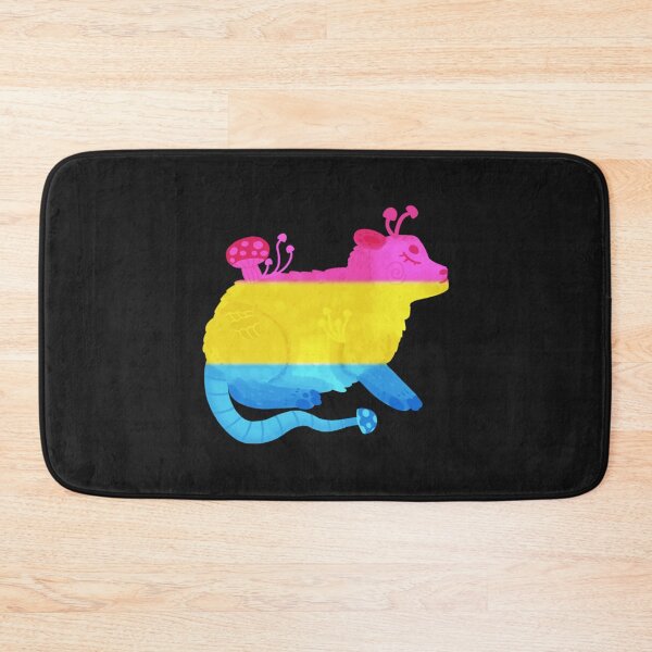 Item preview, Pansexual pride Pawpaw NADDpod fungal form  Fitted V-Neck  designed and sold by grossandcolor.