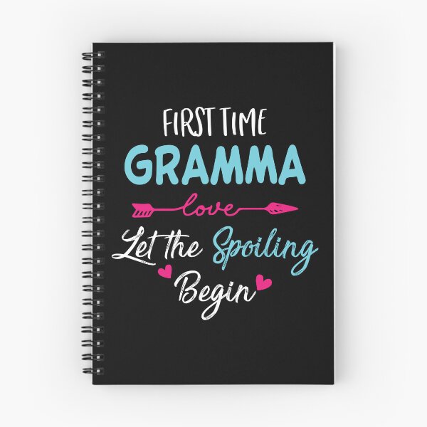Item preview, Womens First Time Gramma let the Spoiling Begin Funny Mothers day designed and sold by TheMattDesigns.