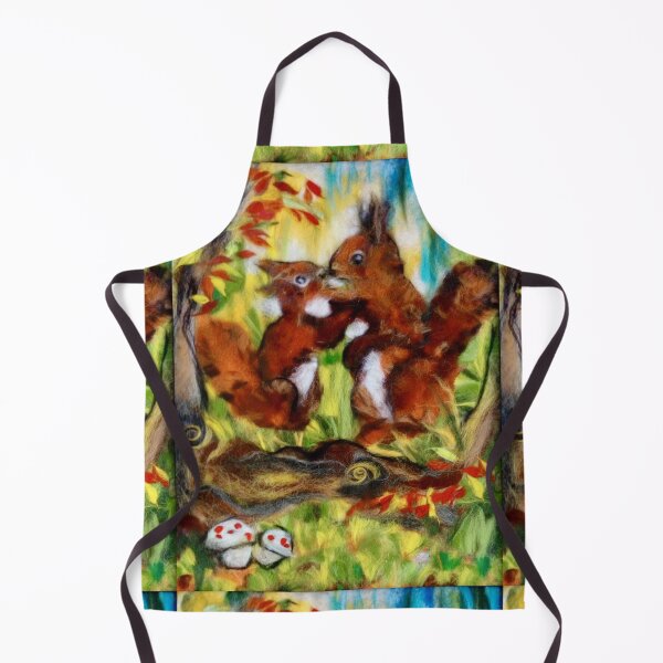 Artikelvorschau, baby eichhörnchen und mama eichhörnchen, eichhörnchen, filzen entworfen und verkauft von FLEURDELAINE04.