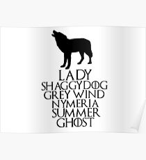Game of Thrones: Wolves Poster