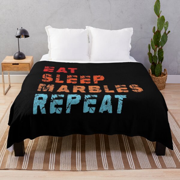 Item preview, Eat Sleep Marbles Repeat designed and sold by ART-SOUF.