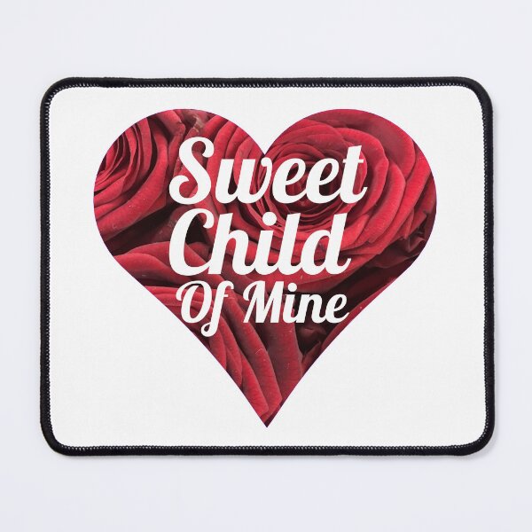 Item preview,  Guns n Roses Sweet Child of Mine Lyrics designed and sold by BitsndPieces.