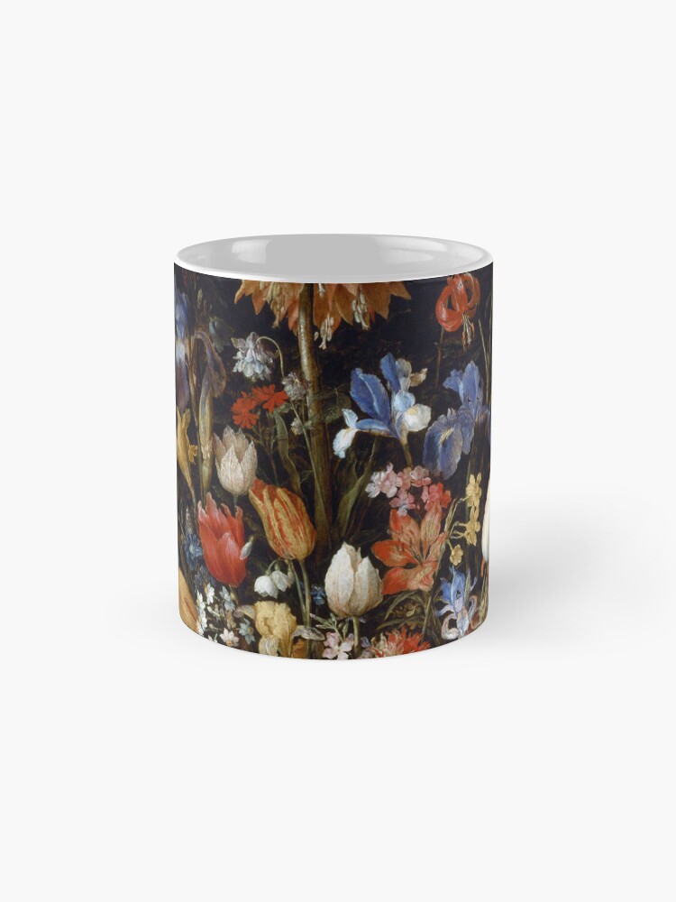 Alternate view of Baroque Blooms by Bruegel 02 Coffee Mug