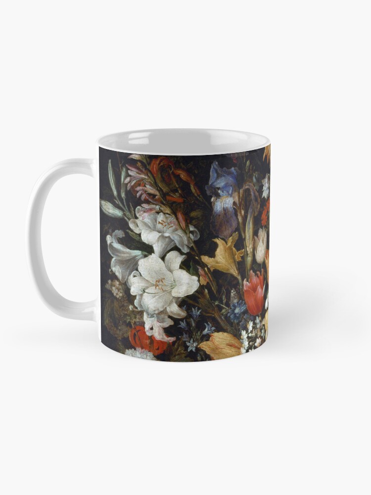 Alternate view of Baroque Blooms by Bruegel 02 Coffee Mug