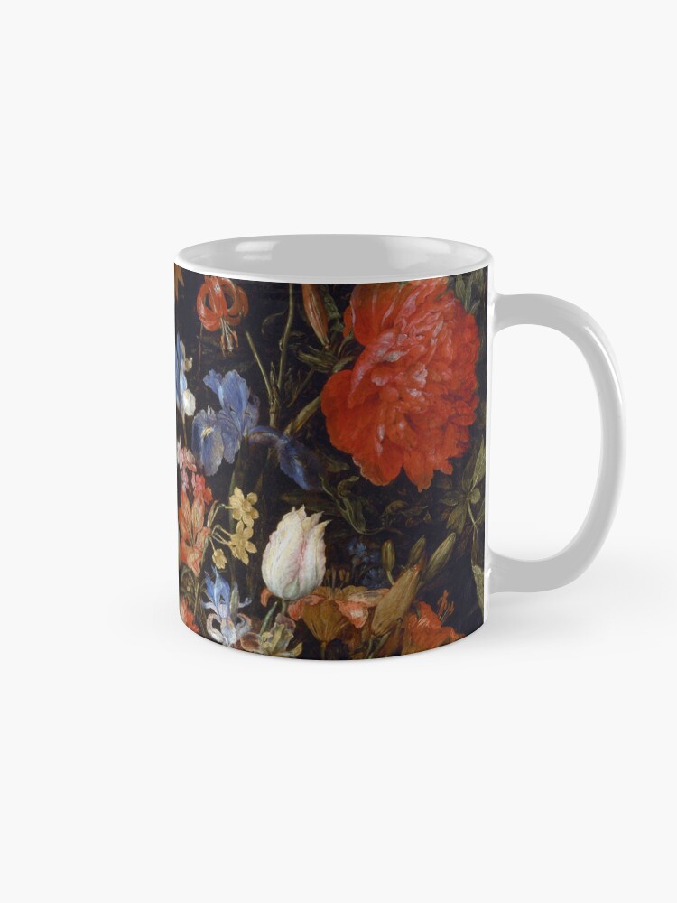 Alternate view of Baroque Blooms by Bruegel 02 Coffee Mug