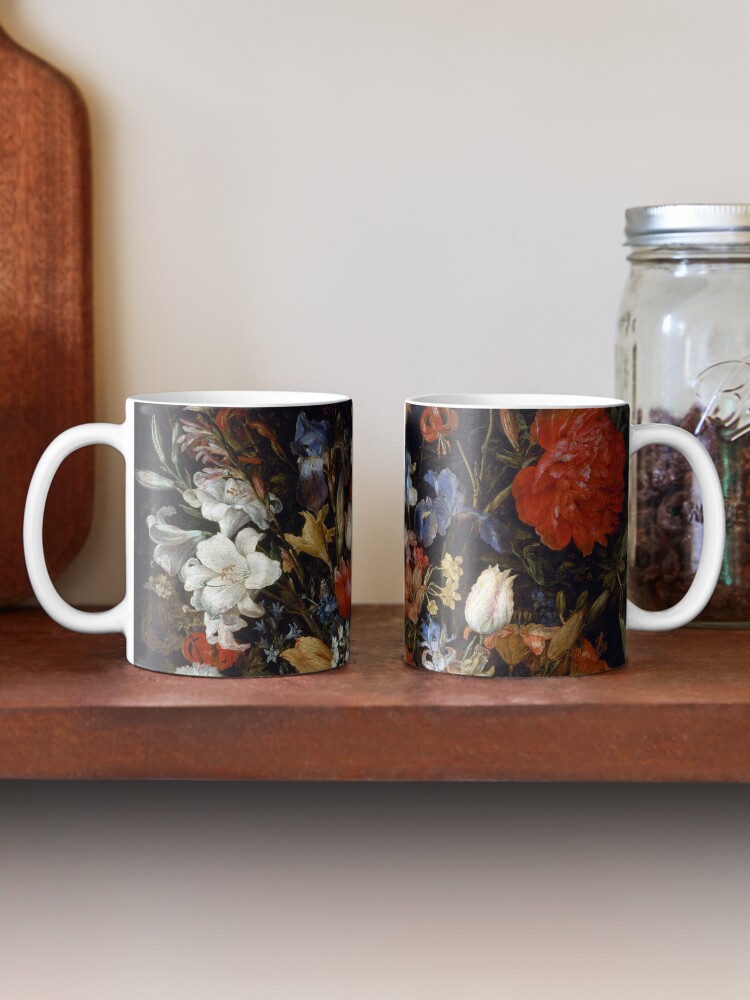 Alternate view of Baroque Blooms by Bruegel 02 Coffee Mug