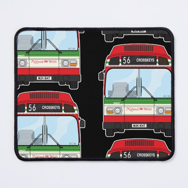 Item preview, National Welsh Omnibus Services Leyland National mk1 N631 Retro Illustration designed and sold by BFXIII.