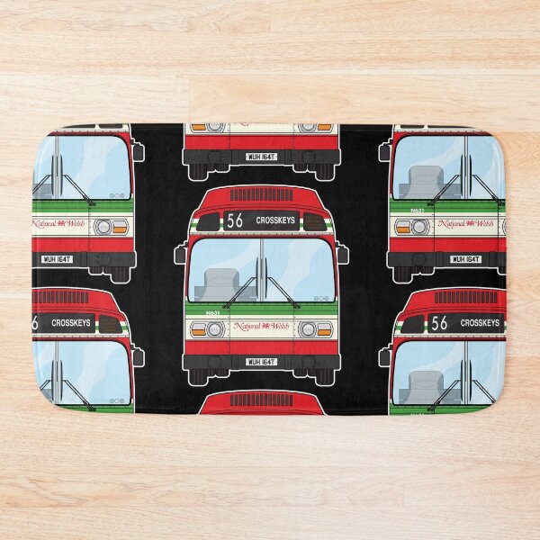 Item preview, National Welsh Omnibus Services Leyland National mk1 N631 Retro Illustration designed and sold by BFXIII.