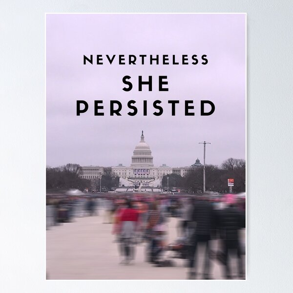 Item preview, Nevertheless She Persisted designed and sold by Amy Harrison.