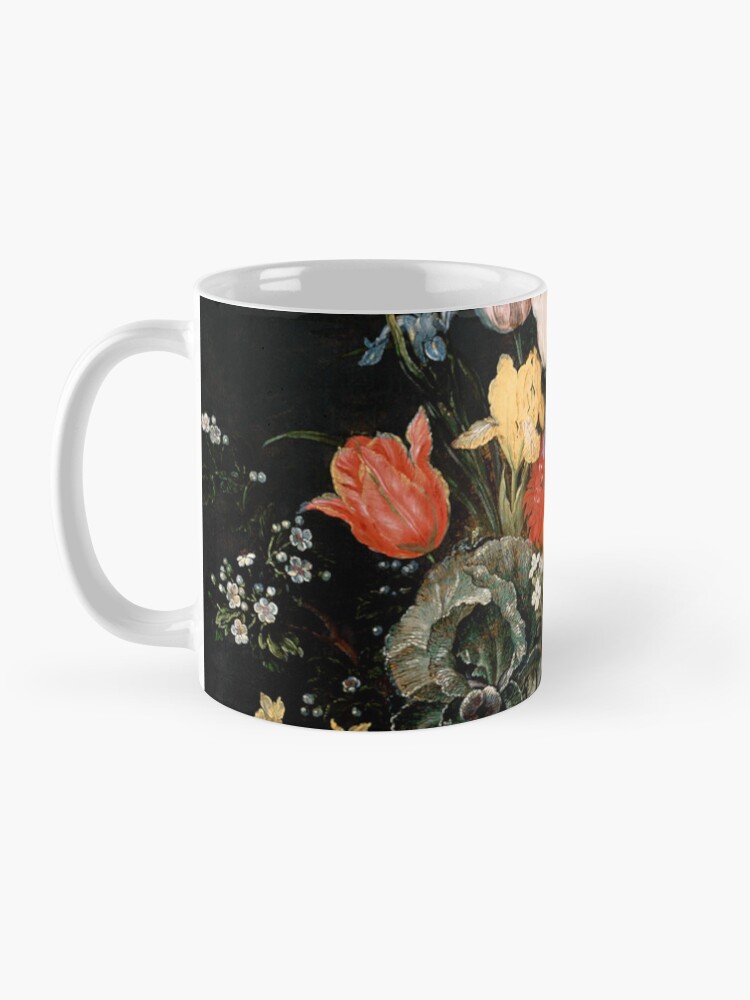 Alternate view of Baroque Blooms by Bruegel 03 Coffee Mug