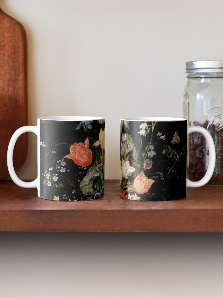 Alternate view of Baroque Blooms by Bruegel 03 Coffee Mug