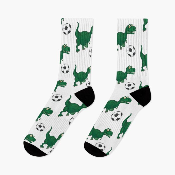 Item preview, Dinosaur Playing Soccer,Funny Good Dinosaur Soccer Lovers Cool Green Football Design designed and sold by pedrored369.