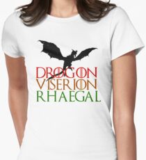 Game of Thrones: Dragons Women's Fitted T-Shirt