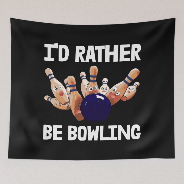 Item preview, I'd Rather Be Bowling designed and sold by Bendthetrend.