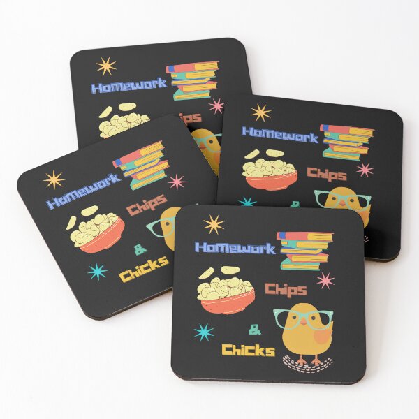 Item preview, Homework Chips and Chicks - For Students and Teachers designed and sold by GearGirlNJ.