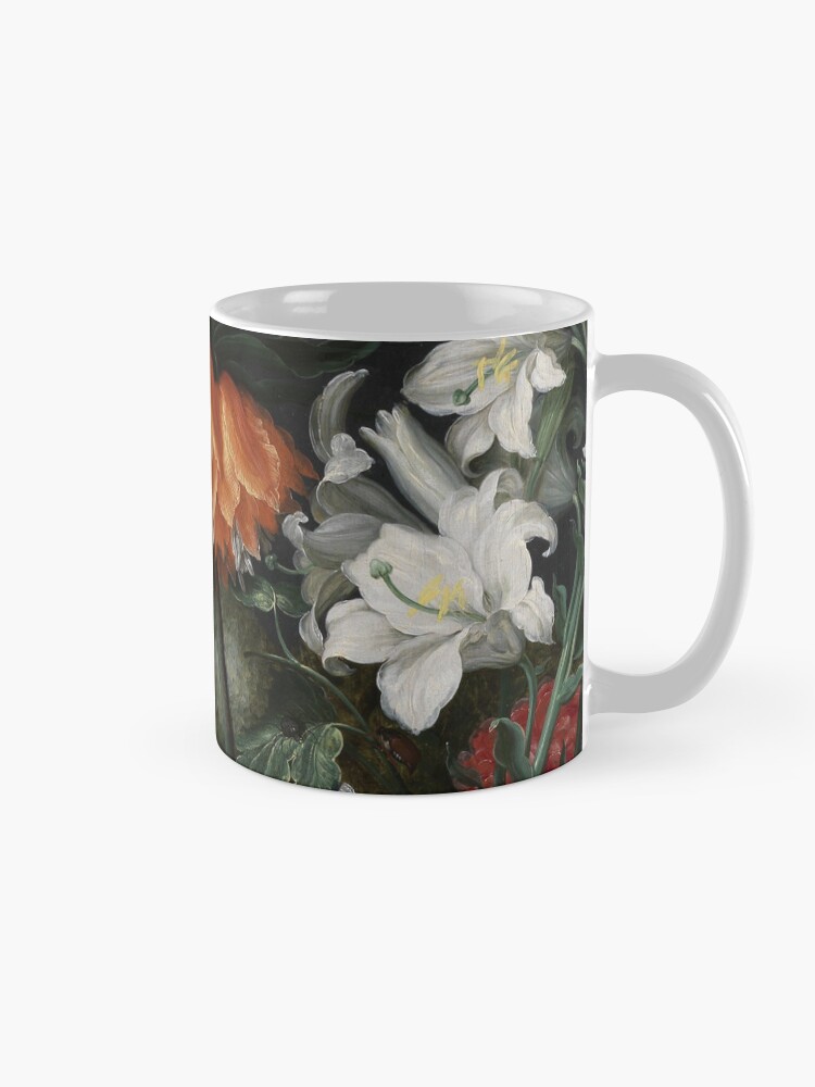 Alternate view of Baroque Blooms by Bruegel 04 Coffee Mug