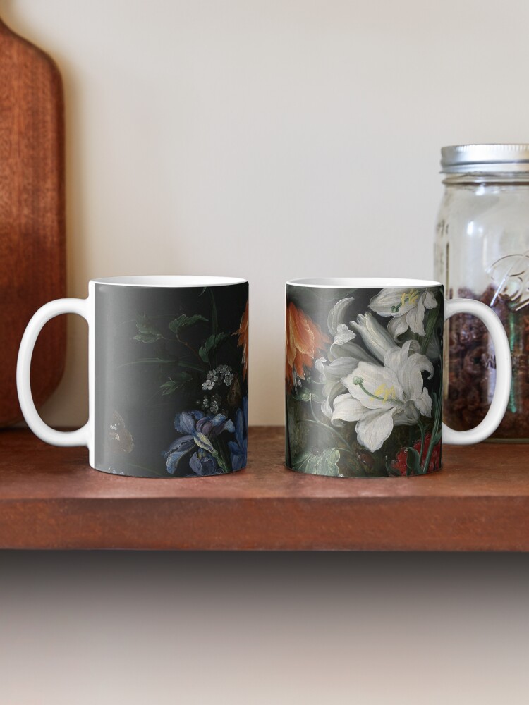 Alternate view of Baroque Blooms by Bruegel 04 Coffee Mug
