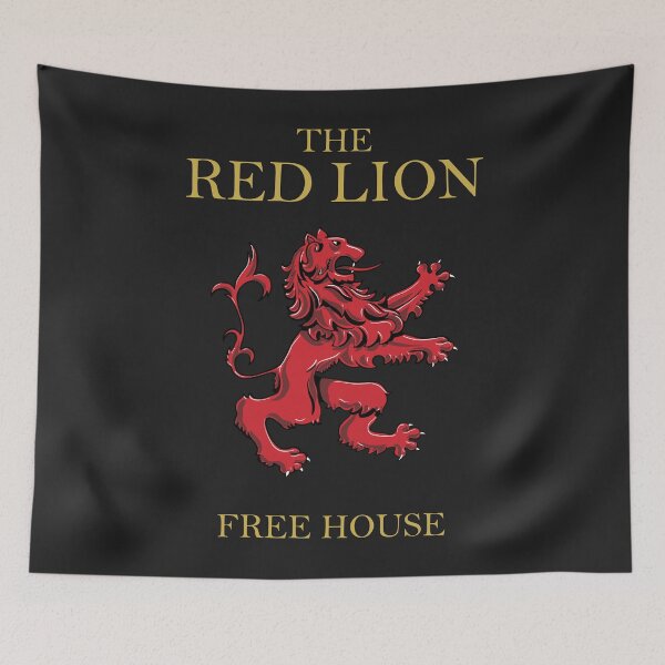 Item preview, The Red Lion Pub Sign designed and sold by rogue-design.