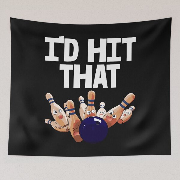 Item preview, I'd Hit That Bowling designed and sold by Bendthetrend.