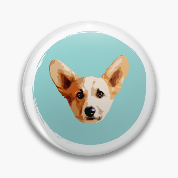 Item preview, Corgi Cute Dog Pop Art - Paint Circle - WPAP designed and sold by inkandmoth.