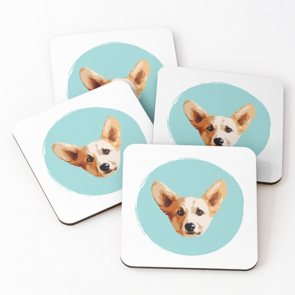 Item preview, Corgi Cute Dog Pop Art - Paint Circle - WPAP designed and sold by inkandmoth.