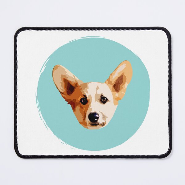 Item preview, Corgi Cute Dog Pop Art - Paint Circle - WPAP designed and sold by inkandmoth.