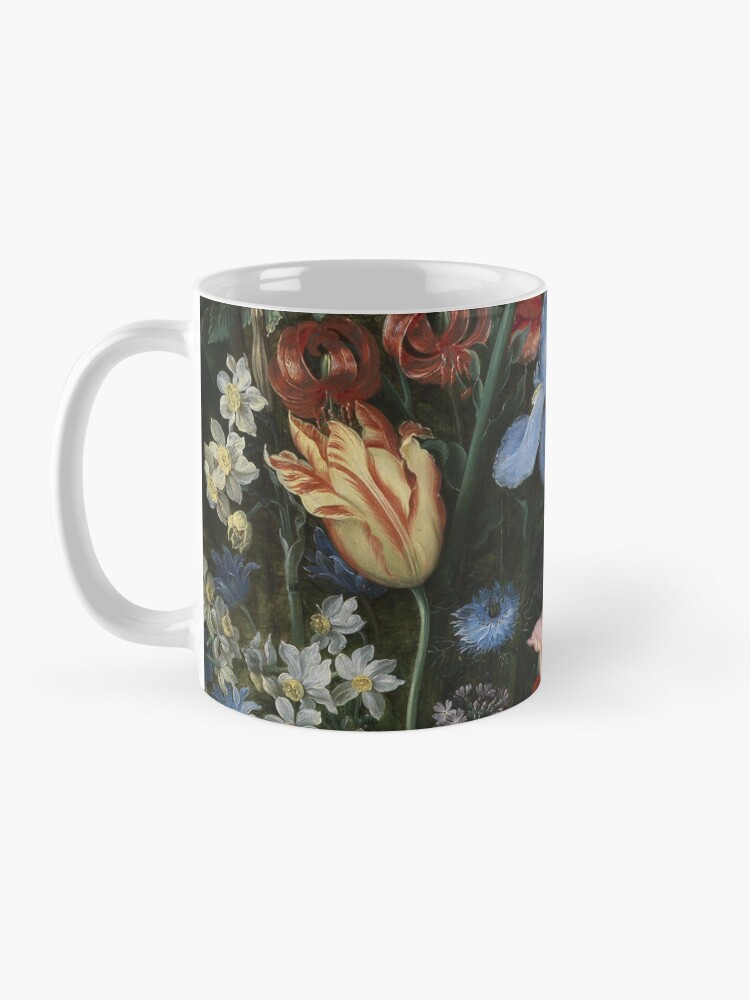 Alternate view of Baroque Blooms by Bruegel 06 Coffee Mug