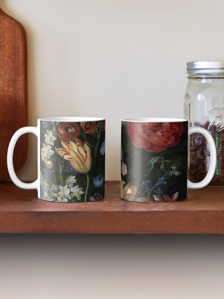 Alternate view of Baroque Blooms by Bruegel 06 Coffee Mug
