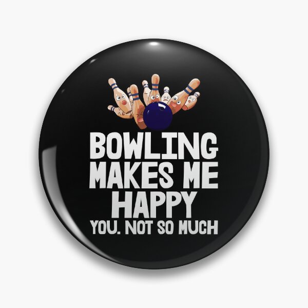 Item preview, Bowling Makes Me Happy designed and sold by Bendthetrend.
