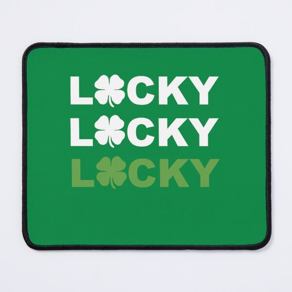 Item preview, Lucky Lucky Four Leaf Clover Green Shamrock St Patricks Day designed and sold by Spaceshipsells.