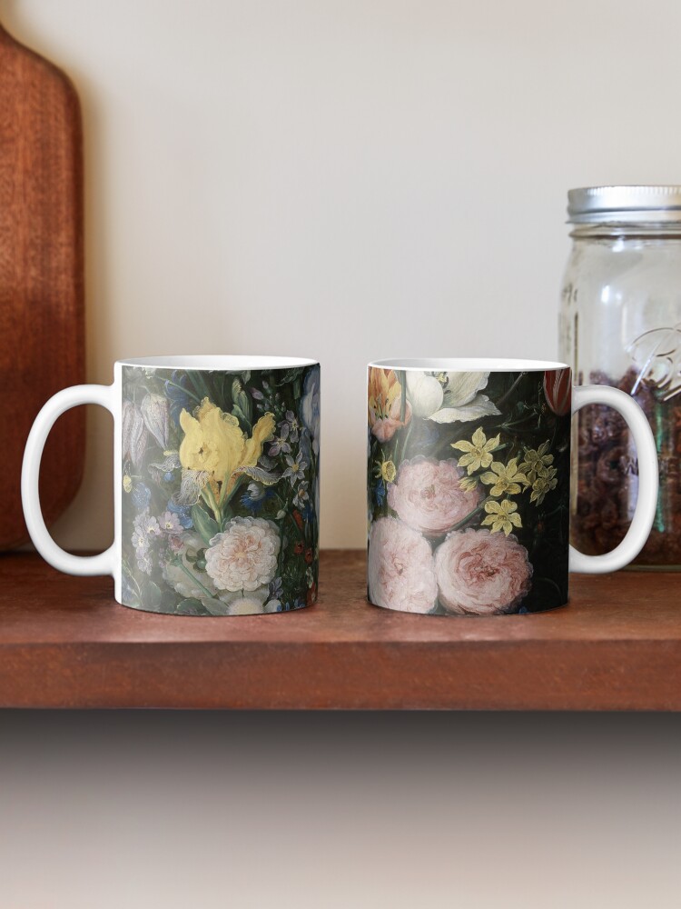 Thumbnail 2 of 6, Coffee Mug, Baroque Blooms by Bruegel 05 designed and sold by Signifier.