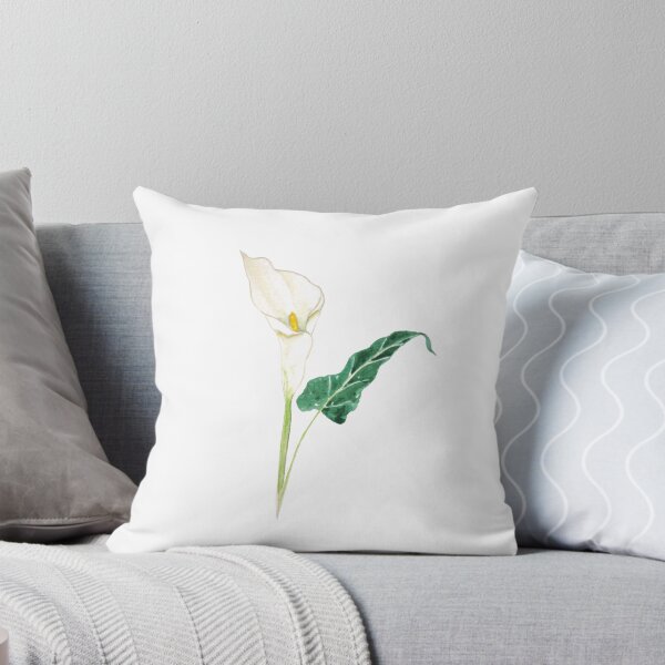 Artikelvorschau, handbemalte weiße Calla-Lilie entworfen und verkauft von SelenePaintings .