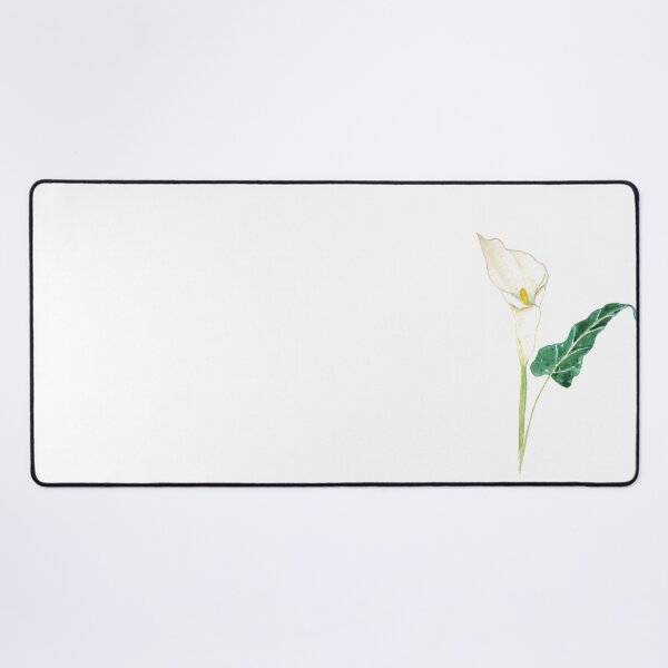 Item preview, hand painted one white calla lily flowers  designed and sold by ColorandColor.