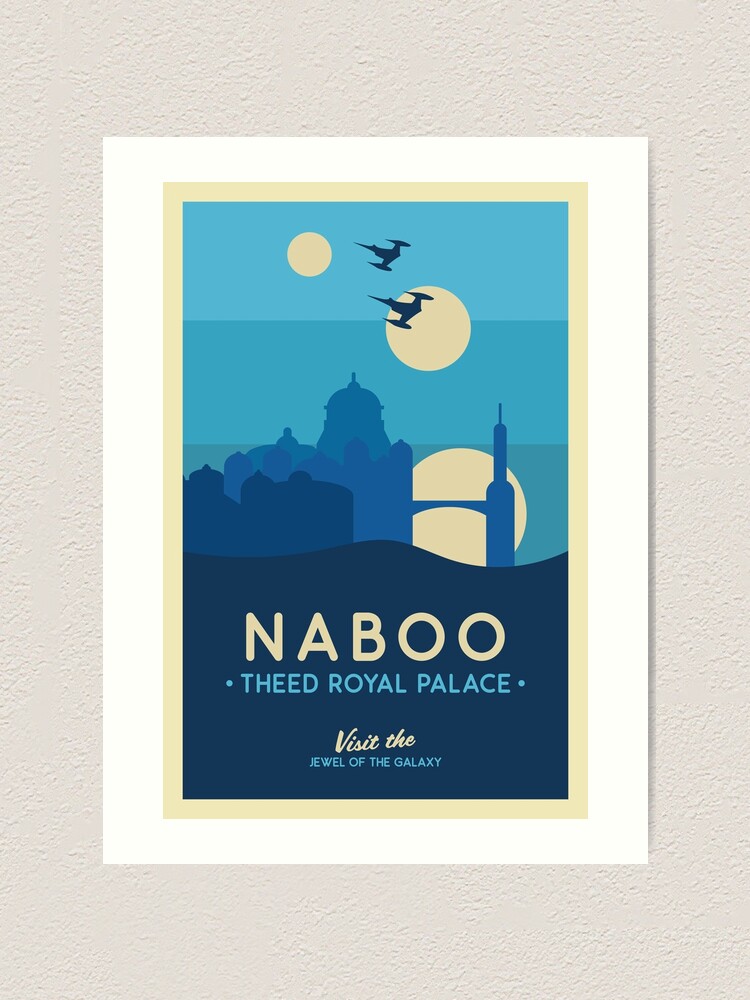 Naboo Poster Painting canvas popular 16*24 inch