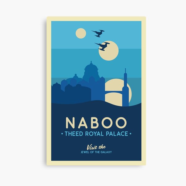 Item preview, Naboo Theed Royal Palace Poster designed and sold by magrodanny.