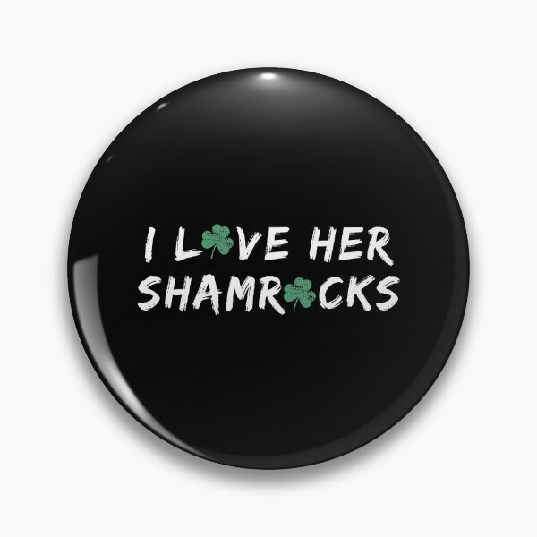 Item preview, I Love Her Shamrocks Funny St Patrick's Day Couples, Cool St. Patrick's Day Gifts Ireland designed and sold by Rachiirt.