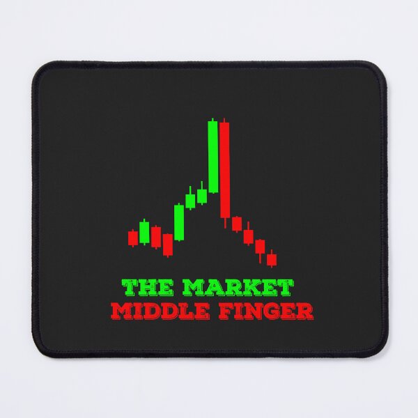 Item preview, Stock Market and Crypto Give You Middle Finger - Funny designed and sold by tuapekkong2001.