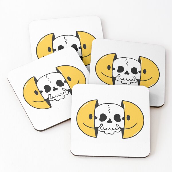 Item preview, Smile it won't kill you Skull designed and sold by Weird-Banana.