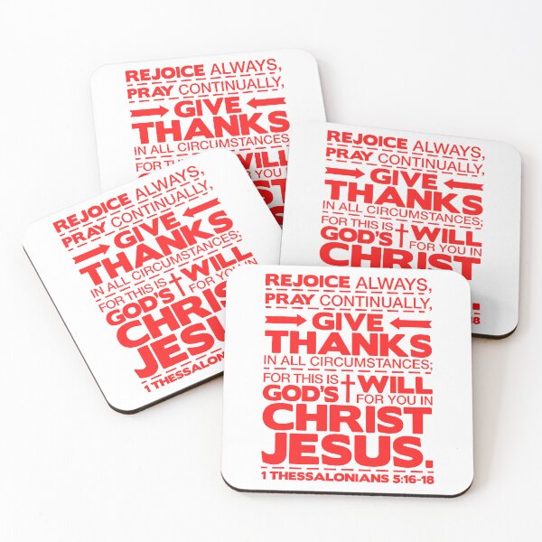 Item preview, 1 Thessalonians 5:16-18 Rejoice Always designed and sold by plushism.