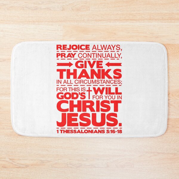 Item preview, 1 Thessalonians 5:16-18 Rejoice Always designed and sold by plushism.