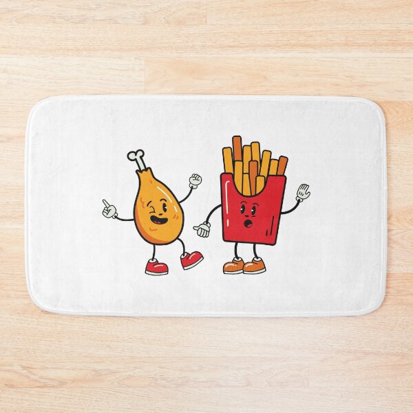 Item preview, Cute Drumstick and Fries designed and sold by MoaaStore.