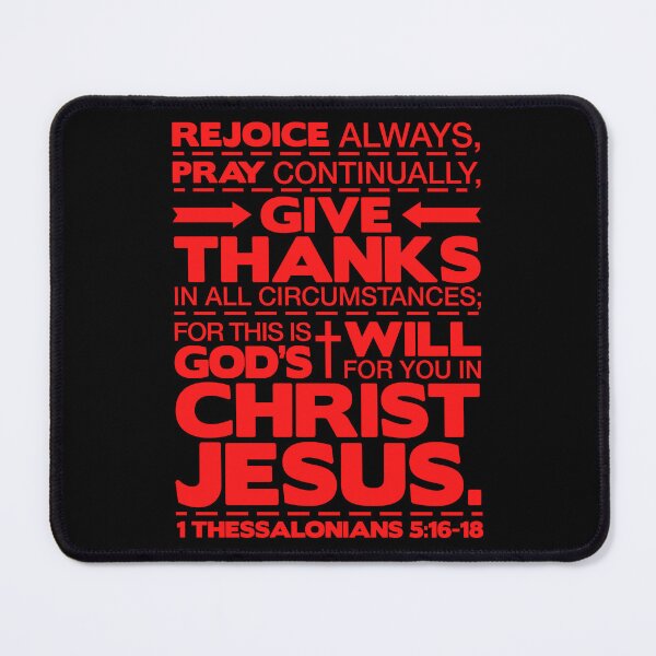Item preview, 1 Thessalonians 5:16-18 Rejoice Always designed and sold by plushism.