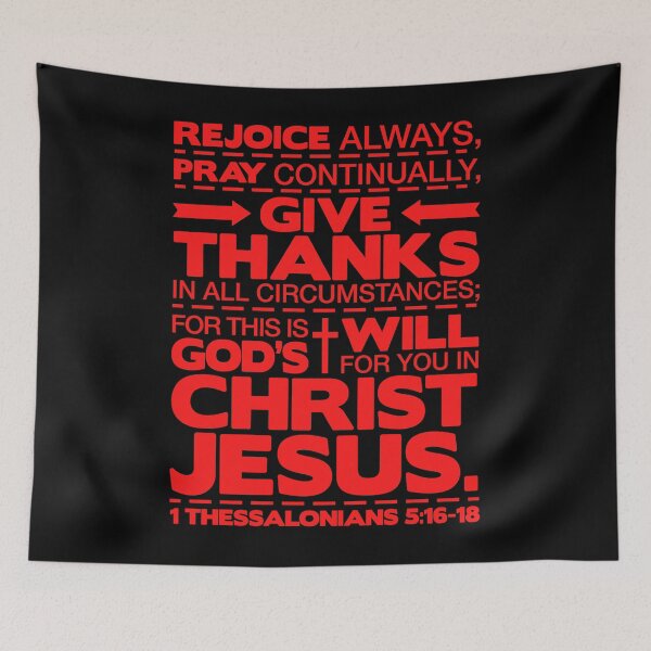 Item preview, 1 Thessalonians 5:16-18 Rejoice Always designed and sold by plushism.